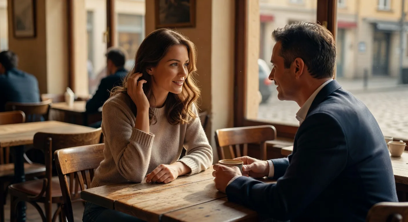 LES GESTES D'UNE FEMME ATTIRÉE